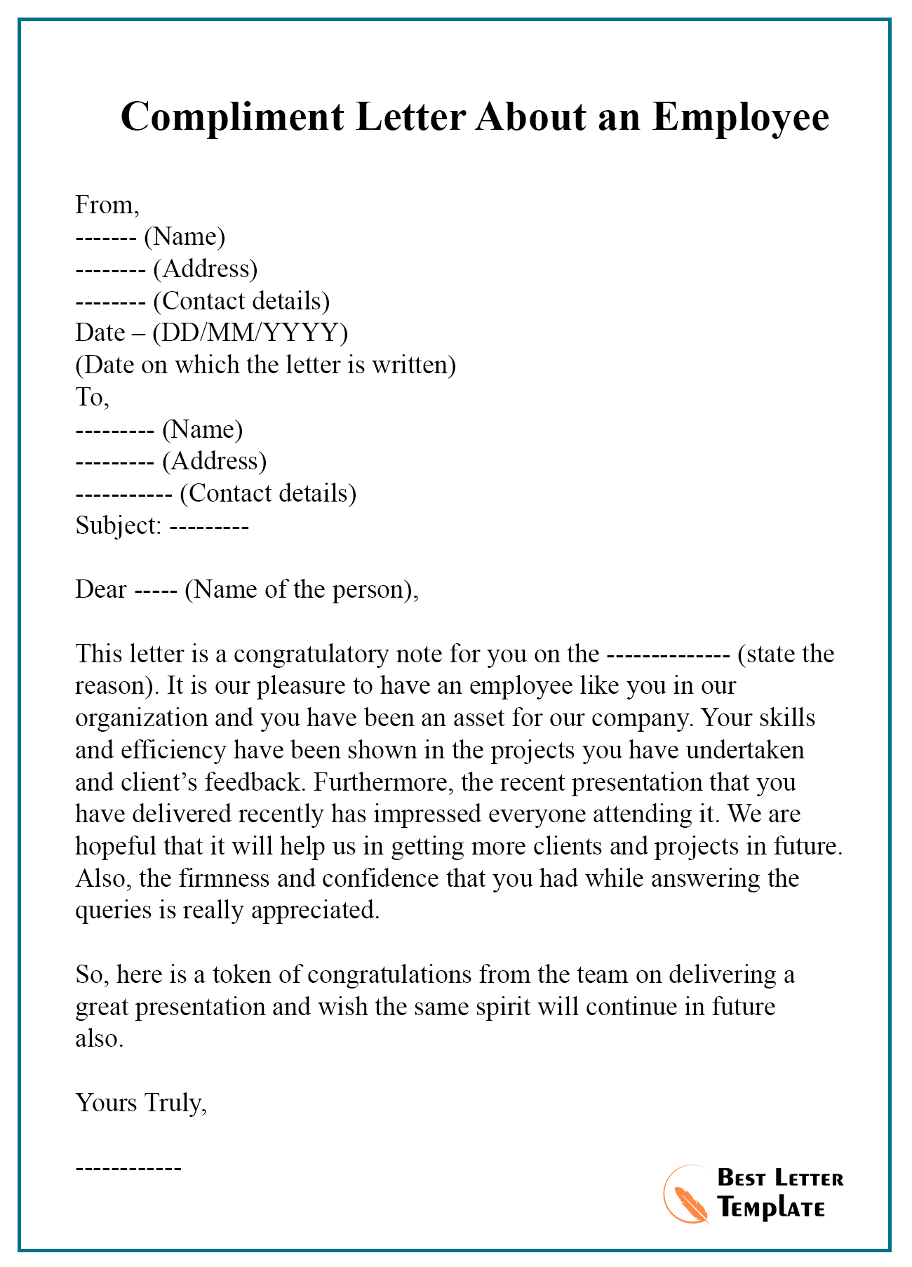8-free-compliment-letter-template-format-sample-example