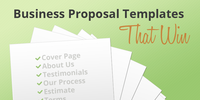 Business proposal examples