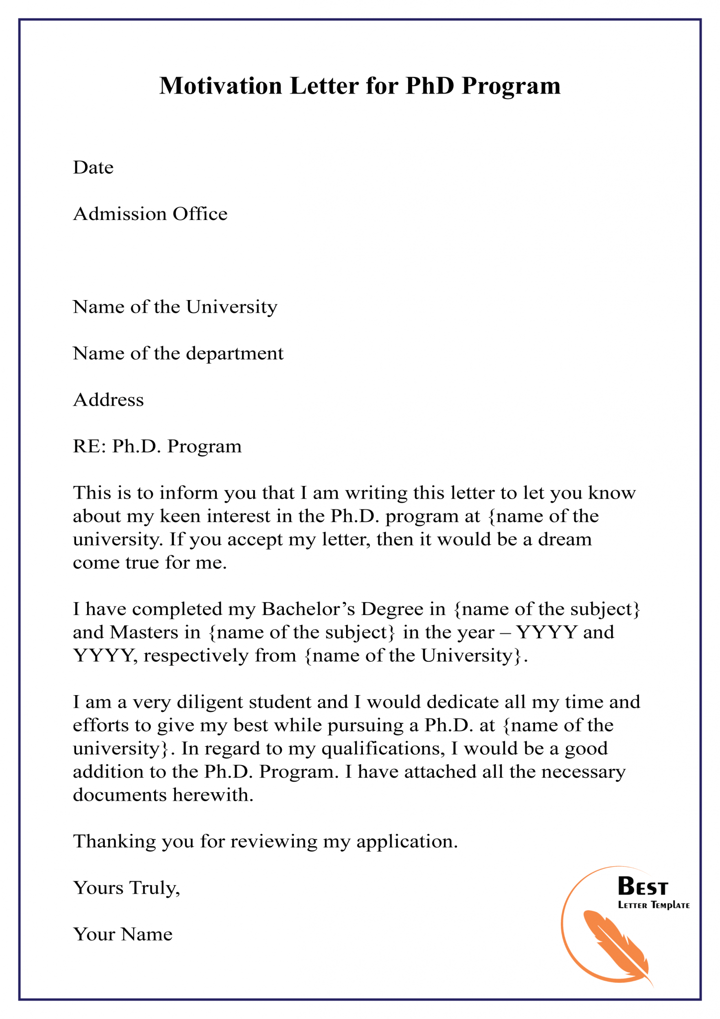 University application letter example. Motivation letter. Motivation letter examples. Motivation letter university. Motivation letter examples university.