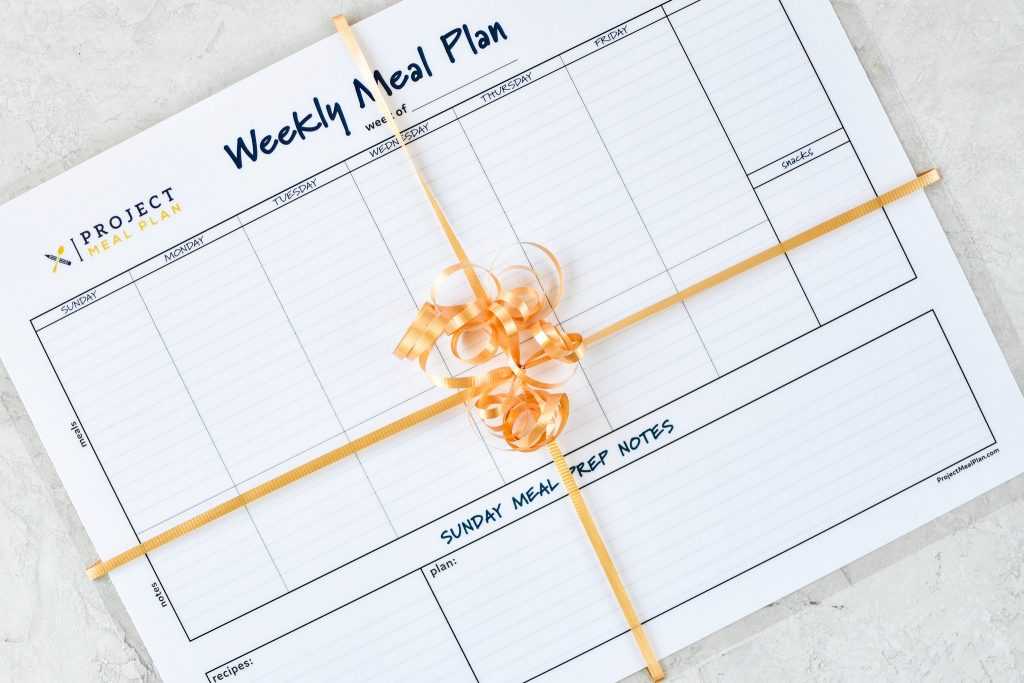 Weekly Planner Word Template from bestlettertemplate.com