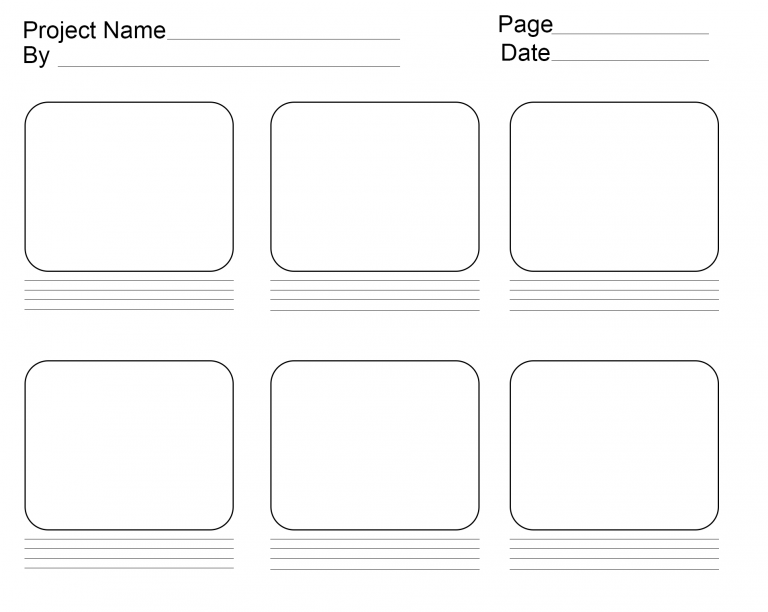 Free Storyboard Template PDF WORD PPT Google Docs