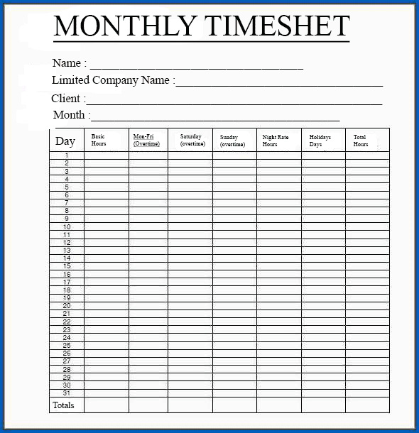basic-monthly-timesheet-template-hq-printable-documents