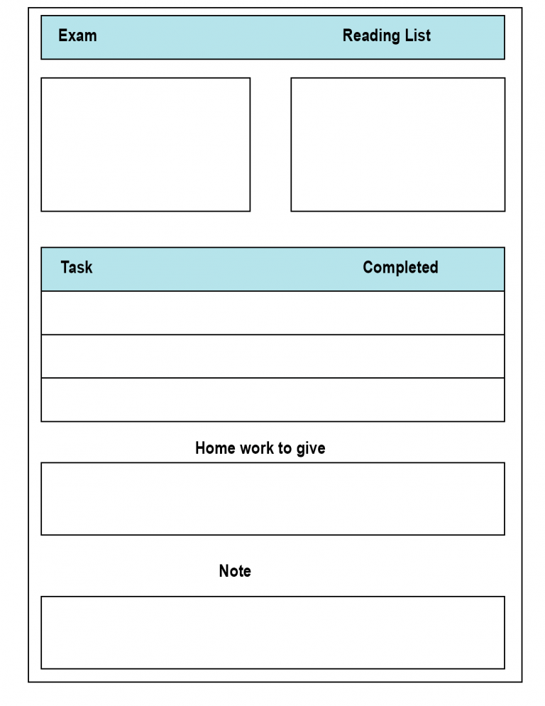Free printable daily planner template in pdf word excel