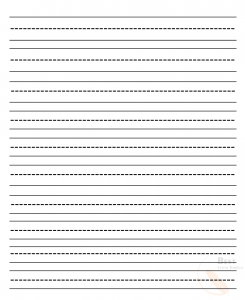 Free Printable Lined Paper Templates for Kids in PDF