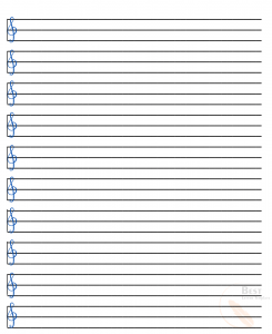 Free Printable Lined Paper Templates for Kids in PDF