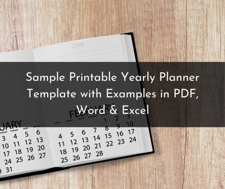 Free Sample Printable Budget Planner Template - PDF ,Word & EXCEL