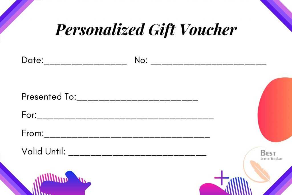 Personalized Gift Voucher