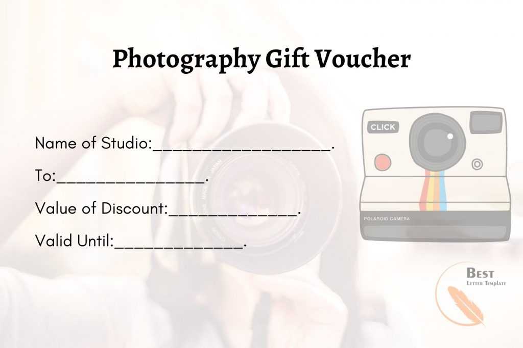Photography Gift Voucher