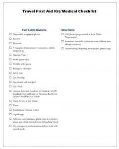 Free Travel Checklist Template in PDF, Word, Excel, Google Docs