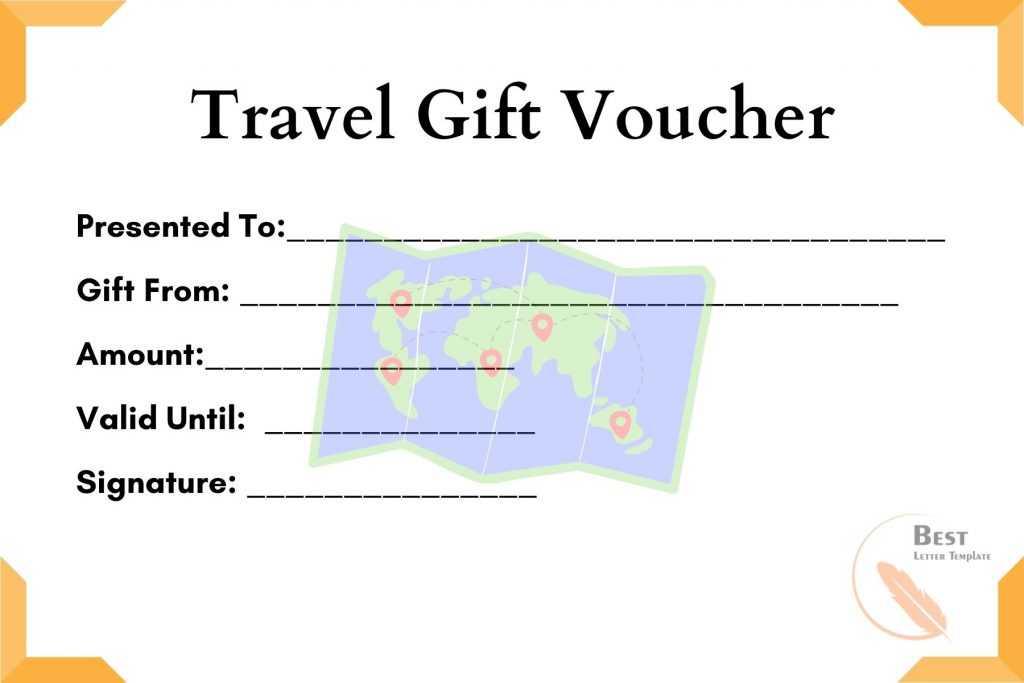 Travel Gift Voucher