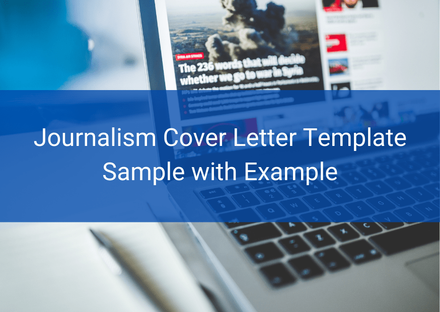 sample journalism cover letter