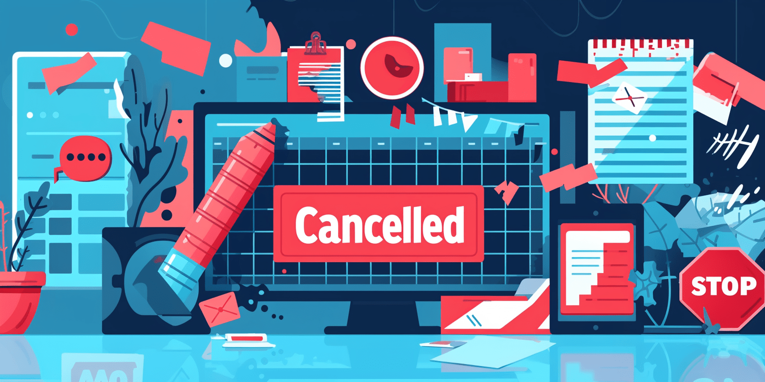 Templates for an Email to Cancel a Meeting